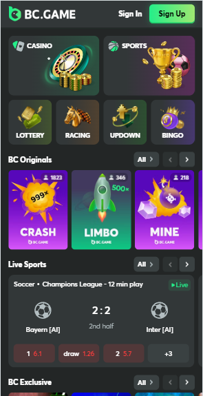 BC Game Casino iPhone App – Your Gateway to Mobile Gaming BC Game Casino iPhone App – Your Gateway to Mobile Gaming
