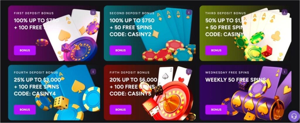 Comprehensive Casiny Casino Review Features, Games, and Bonuses