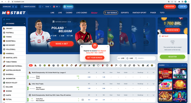 MostBet AZ Many Bet Online Casino Qeydiyyatı, Android Proqramını Yükləyin və Quraşdırın